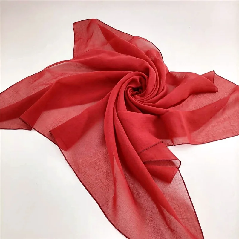 Wholesale price custom color Muslim shawl viscose scarf cotton hijab  from chinese