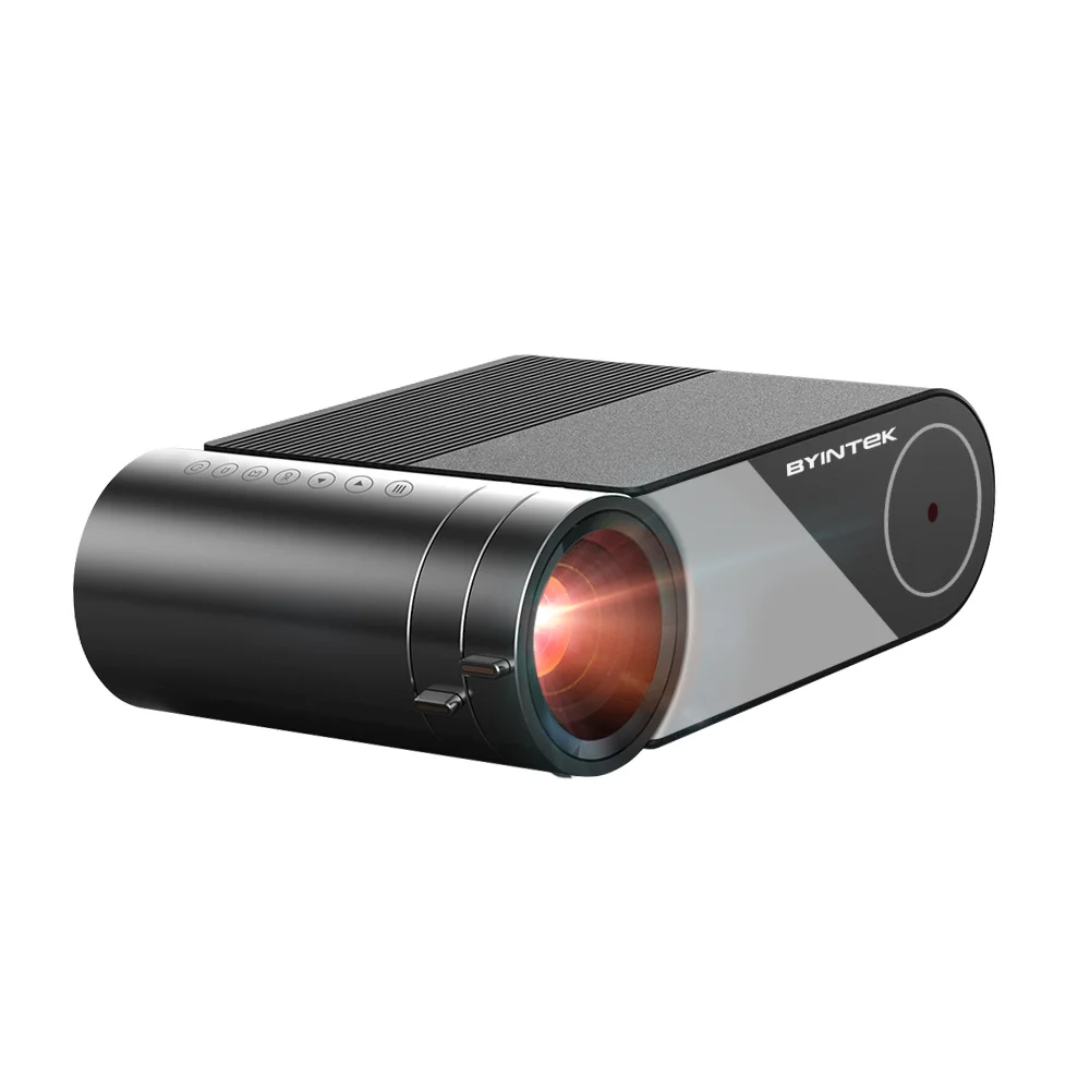 Фабрика BYINTEK K9 дешевый маленький карманный светодио дный ЖК портативный домашний видео мини-проектор для домашнего кинотеатра подвижная Йога игра