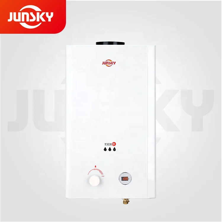JunSky ZERO Series Low Water Pressure Instant Gas Hot Water System Tankless Gas Water Heater of 10L/16L