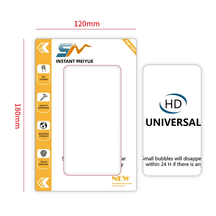Universal 120*180mm TPU HD Clear Transparent Protective Film Hydrogel Mobile Phone Screen Protector Sheet For Hydrogel Cutter