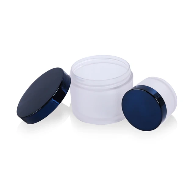
Innovative product clear recycled plastic 30g PETG powder jars 