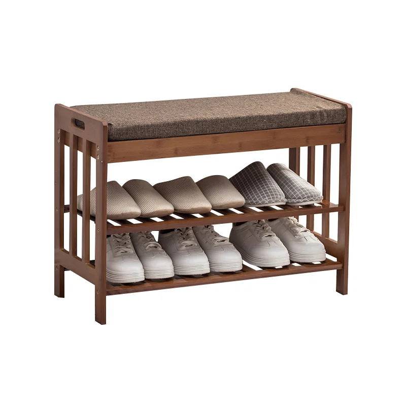 Лидер продаж, хорошее качество, традиционная деревянная бамбуковая стойка для обуви