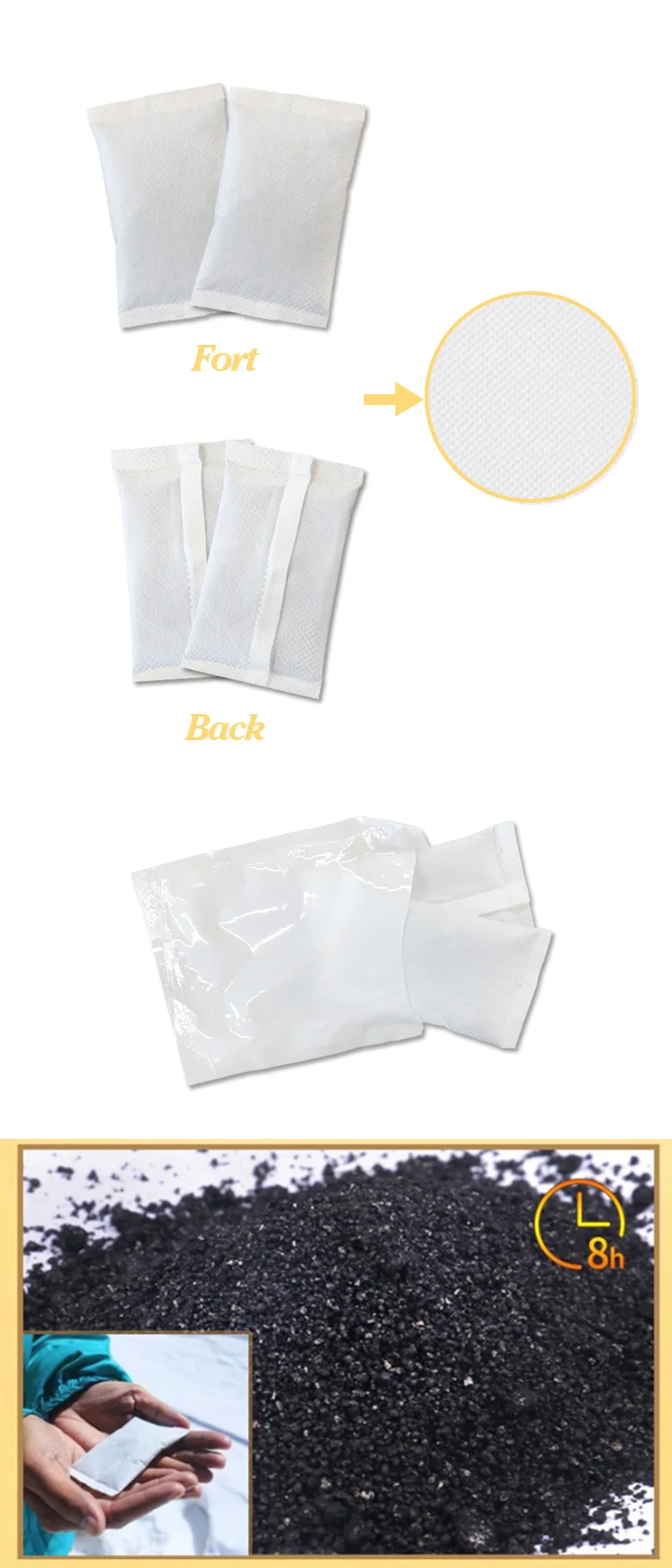 Super Warmer Self Heating Instant Hand Warmer wholesale winter pocket hand warmer