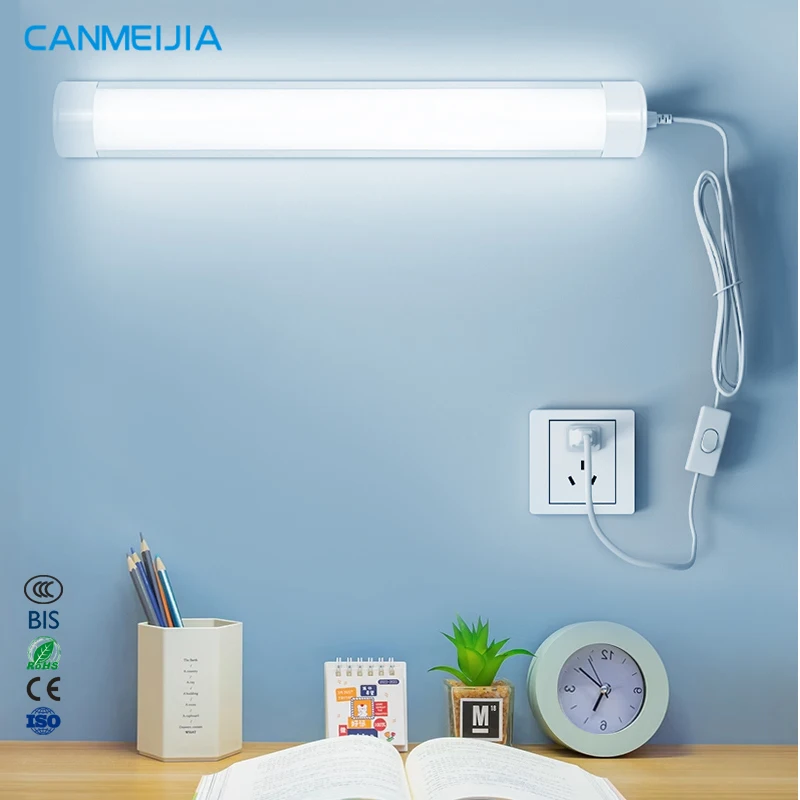 Led Tube Light Lamp For Home Office Surface Mounted High Efficacy Lighting/Led  Tube Light Bar/Led Batten Linear Light