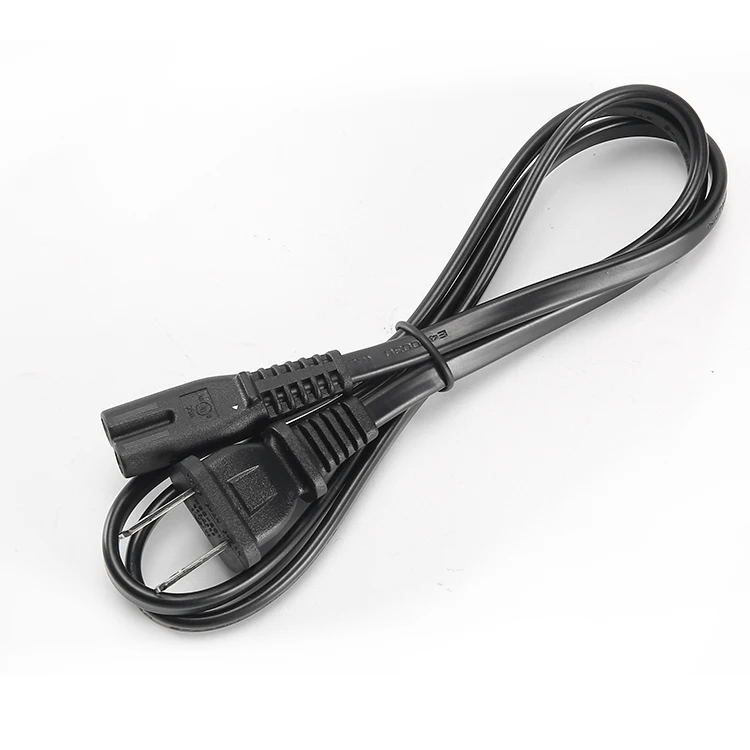 Japan plug replacement cord 10A 125v-250v 3ft 4ft 6ft 8ft C7 connector power cord amazon hot selling IEC320 fast delivery