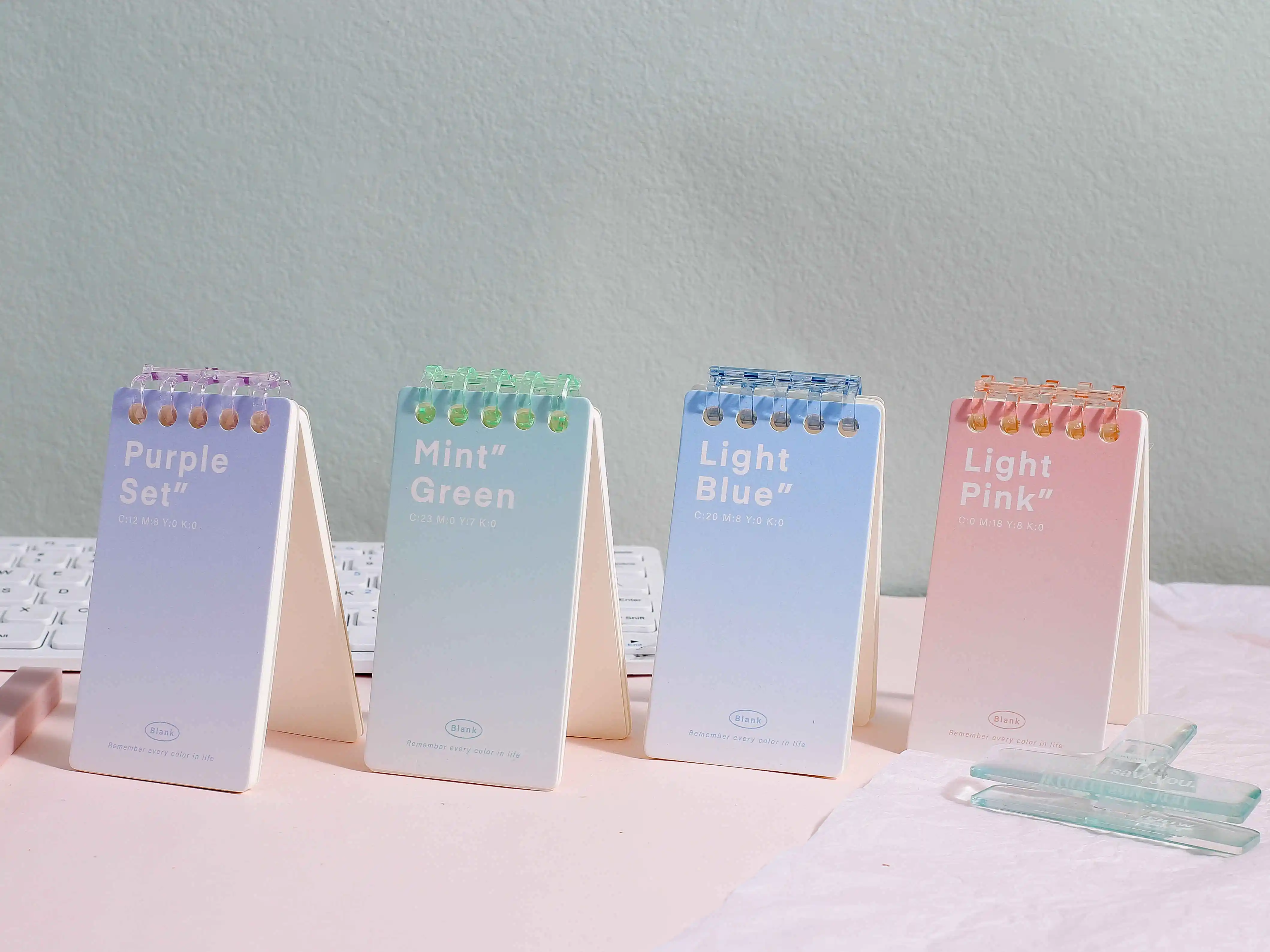 Creative cartoon mini A7 spiral notebook  paper cover memo pad cute kawaii notebook for school students kids