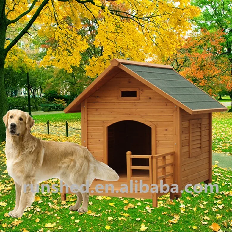 Outdoor Waterproof Dog Kennels For Sale Cute Animal Rabbit Dog Pet House Cages Product Customized Fir Wood Garden Cat Dog Cage
