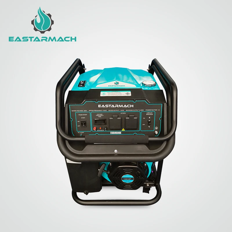 Высокопроизводительный Портативный инверторный Газовый генератор мощностью 7 кВт