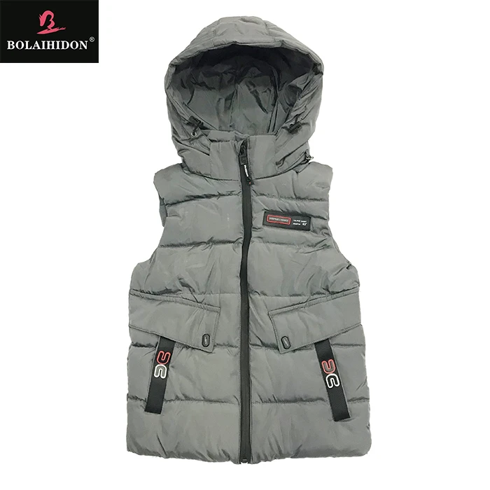 Зимний модный детский хлопковый жилет