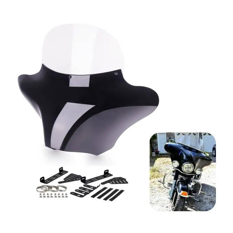 Motorcycle Fairing Batwing Windshield Bracket For Honda VTX 750 1100 1800 Shadow Kawasaki Vulcan Suzuki Harley FLST FLHR Yamaha