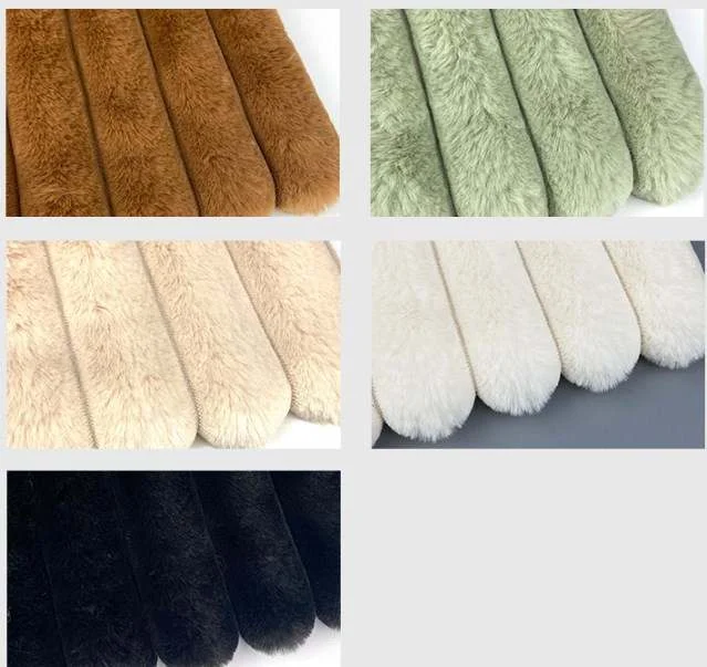 1inch/2inch/3inch wide Strip faux rabbit artificial fur home textile blanket fabric