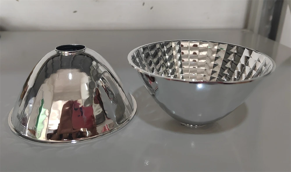 Metal Spinning Custom Size Small Aluminium Ceiling Light Spotlight Reflector Bowl Cup, 24 Degree Cob Led Reflectors