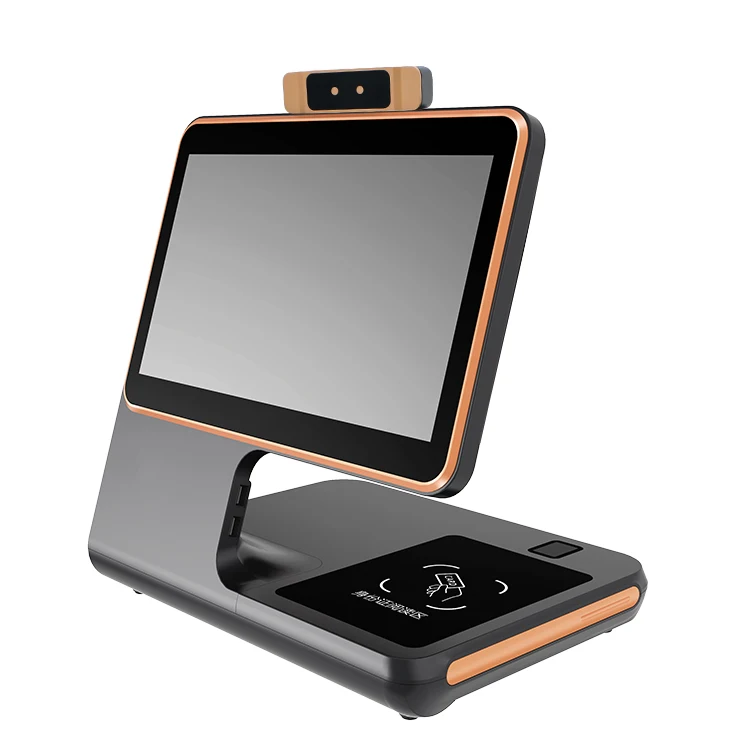 11.6inch single touch screen black color  3D face recognition Android 6.0 visitor pass management system