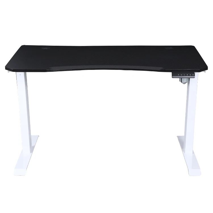 Free Sample Atlanta Black R2s Pc Computer Office Custom Desks Table Gaming Desk With Led