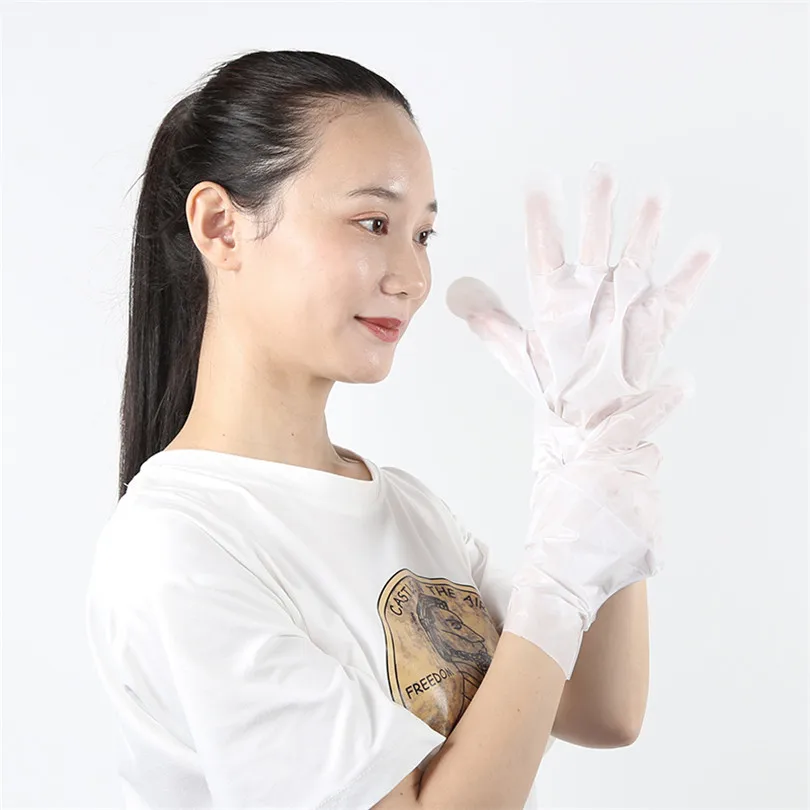 Best Sells Organic Anti Aging Sheet Hand Mask Cuticle Moisturizing Exfoliating Hand Mask My Logo