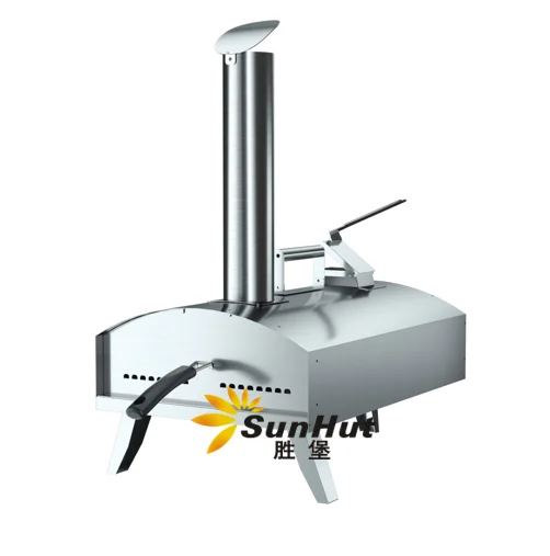 All stainless steel outdoor pizza oven wood fired pizza oven
