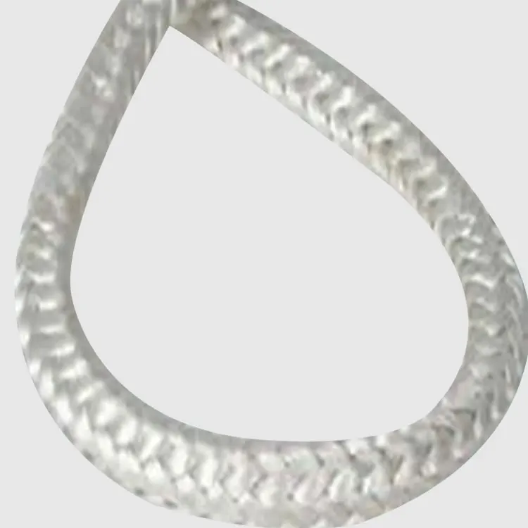 
ISO9001 standard 540C fireproof fiberglass Braided rope with high quality 
