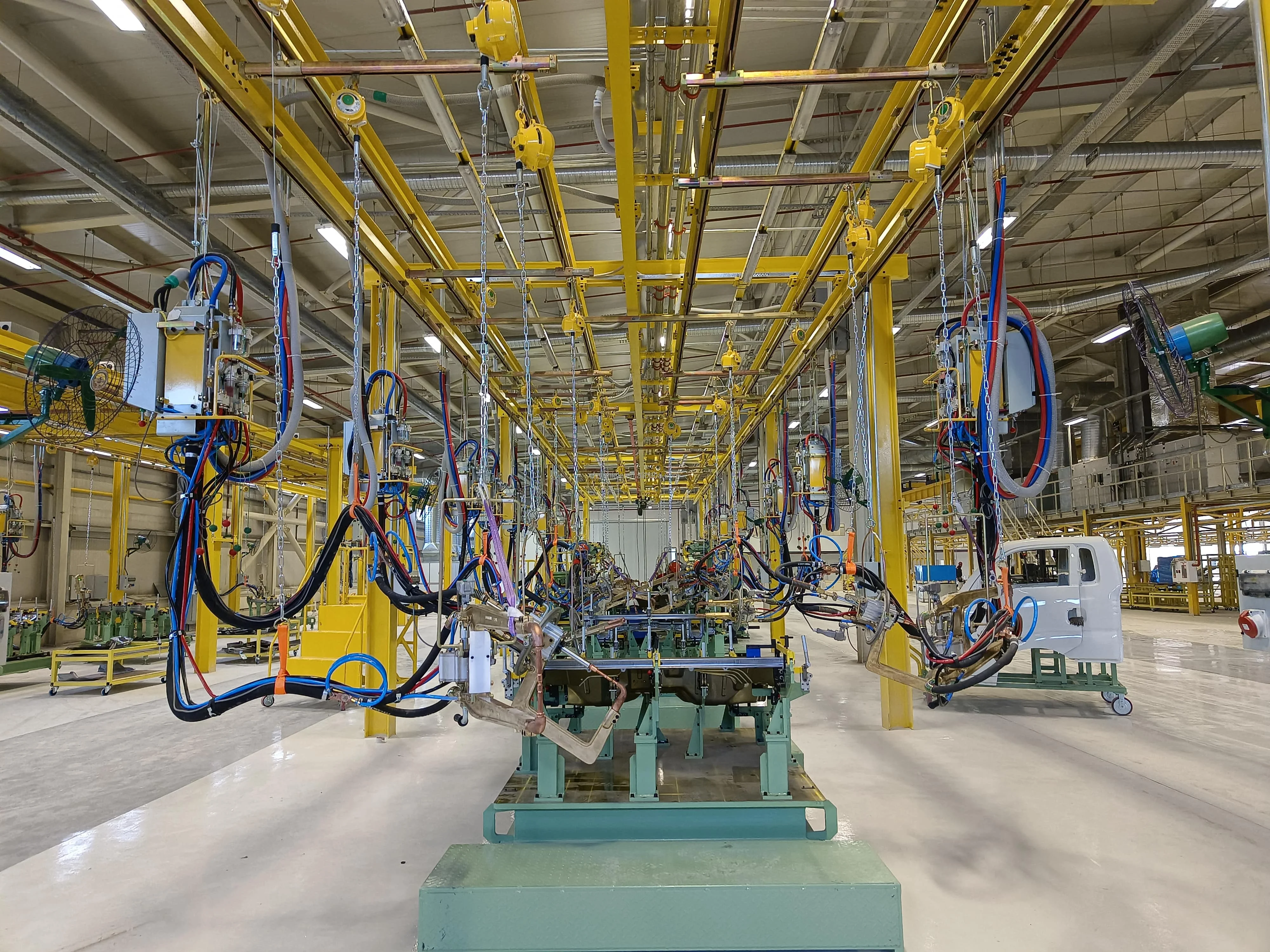 SKD/CKD electric car assembly welding workshop manufacturing plant equipment