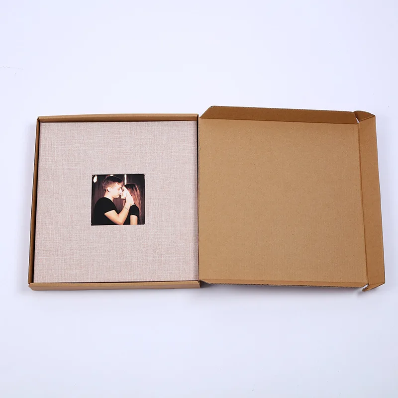 Self-adhesive Linen Photo Album - Decorate Your Home