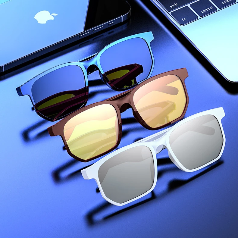 Беспроводная колонка гарнитура Gafas Tws наушники музыка 5 0 смарт-очки цифровое стекло аудио Синие зубы солнцезащитные очки