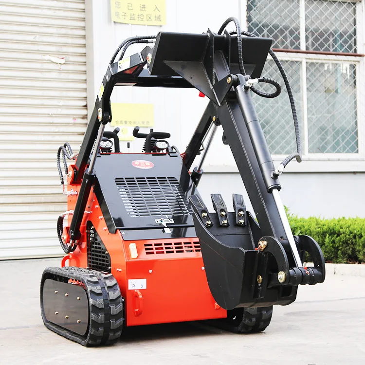 China Factory Multi-functional Skid Loaders Hot Sale Skid Steer Loader With Bucket Loader Attachment