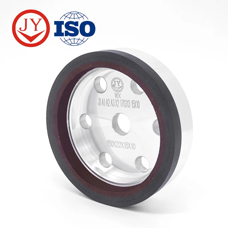 Three-grit resin bond wheel for glass Good quality CNC Aluminum Billet Polished