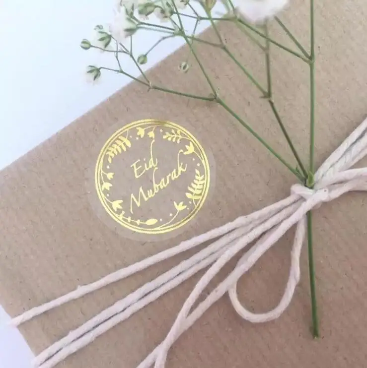 Наклейка Eid Ramadam Mubarak для EID Candy Подарочный пакет декоративная