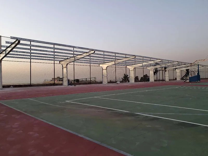 solar pv carport mounting system/carport construction/car parking mounting structure