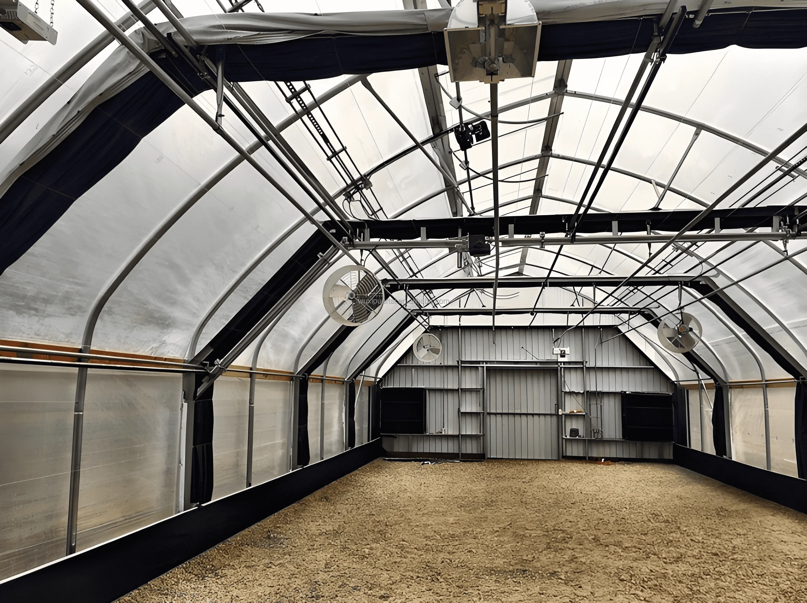 Large Medical Plant Growth Lamp Agriculture Use Light Deprivation Equipment for Hemp Greenhouses Resists Power Cuts