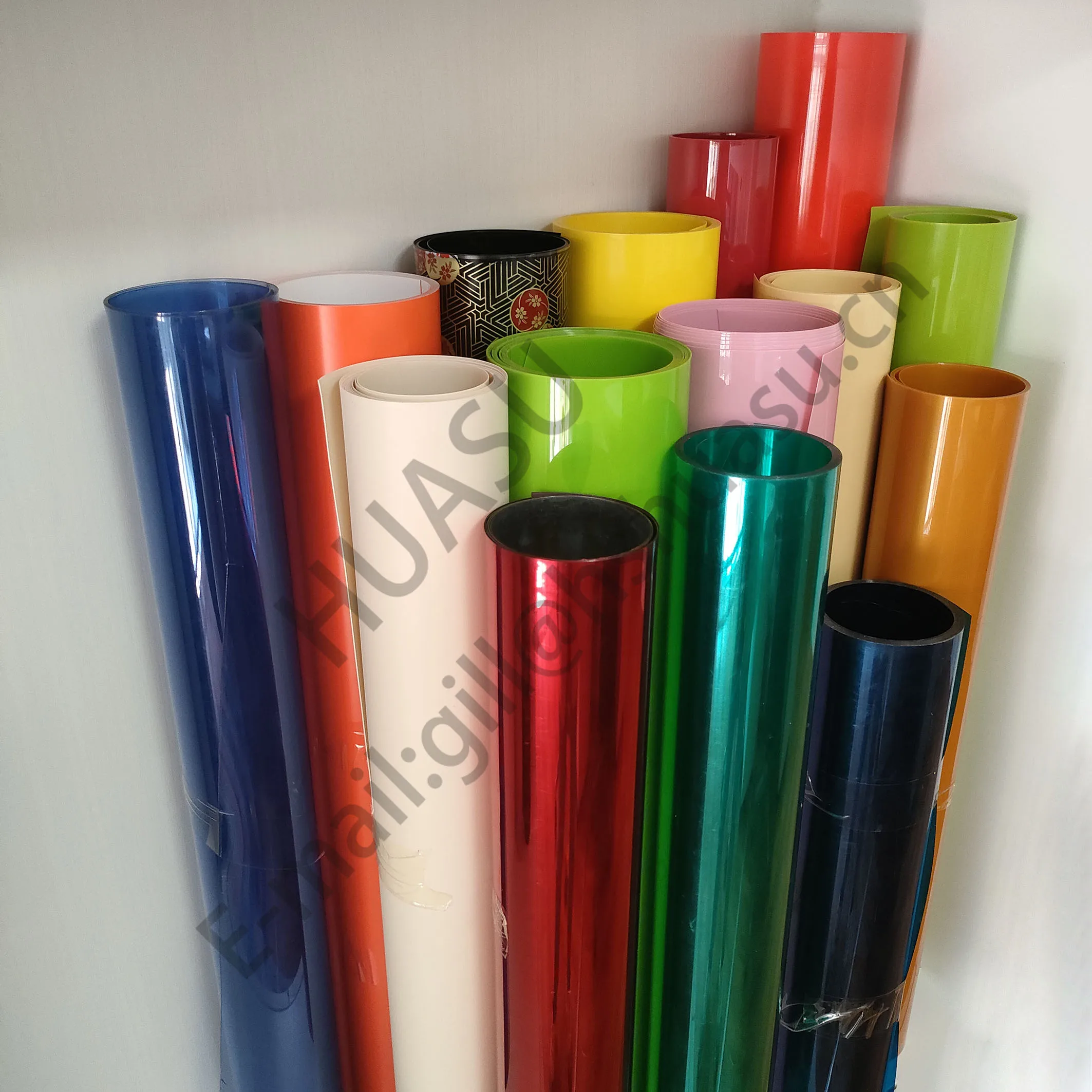 PVC/PET/PP/PS Rigid Sheet Roll Packing for Thermoforming Plastic PVC Wholesale Price Customized Size 0.3mm 0.5mm Packaging