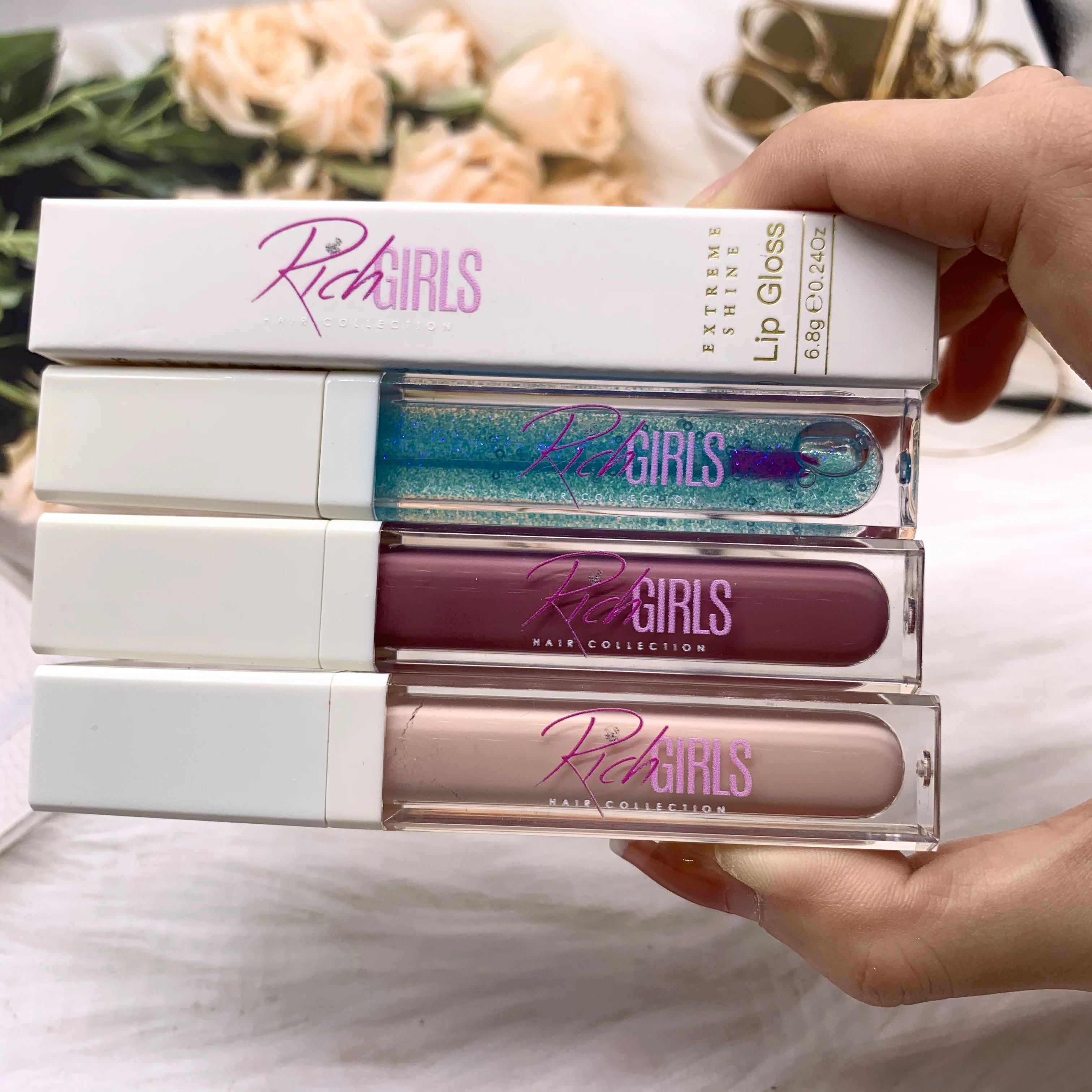 Sexy Plump Moisturizing Lip Gloss Enhancer Plumper Gloss Super Volume Plump Clear Nude Lip Plumper gloss