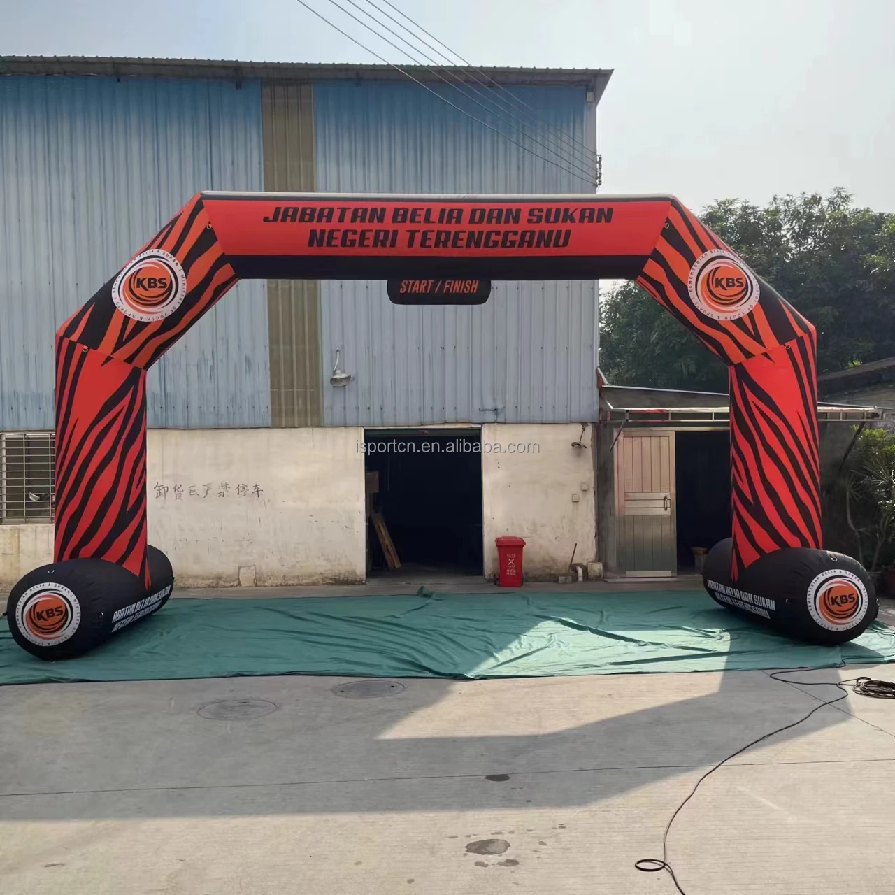 Professional Export Manufacturer Advertising Running Events Custom Logo Printing Arch Gate Inflatable Race Arch