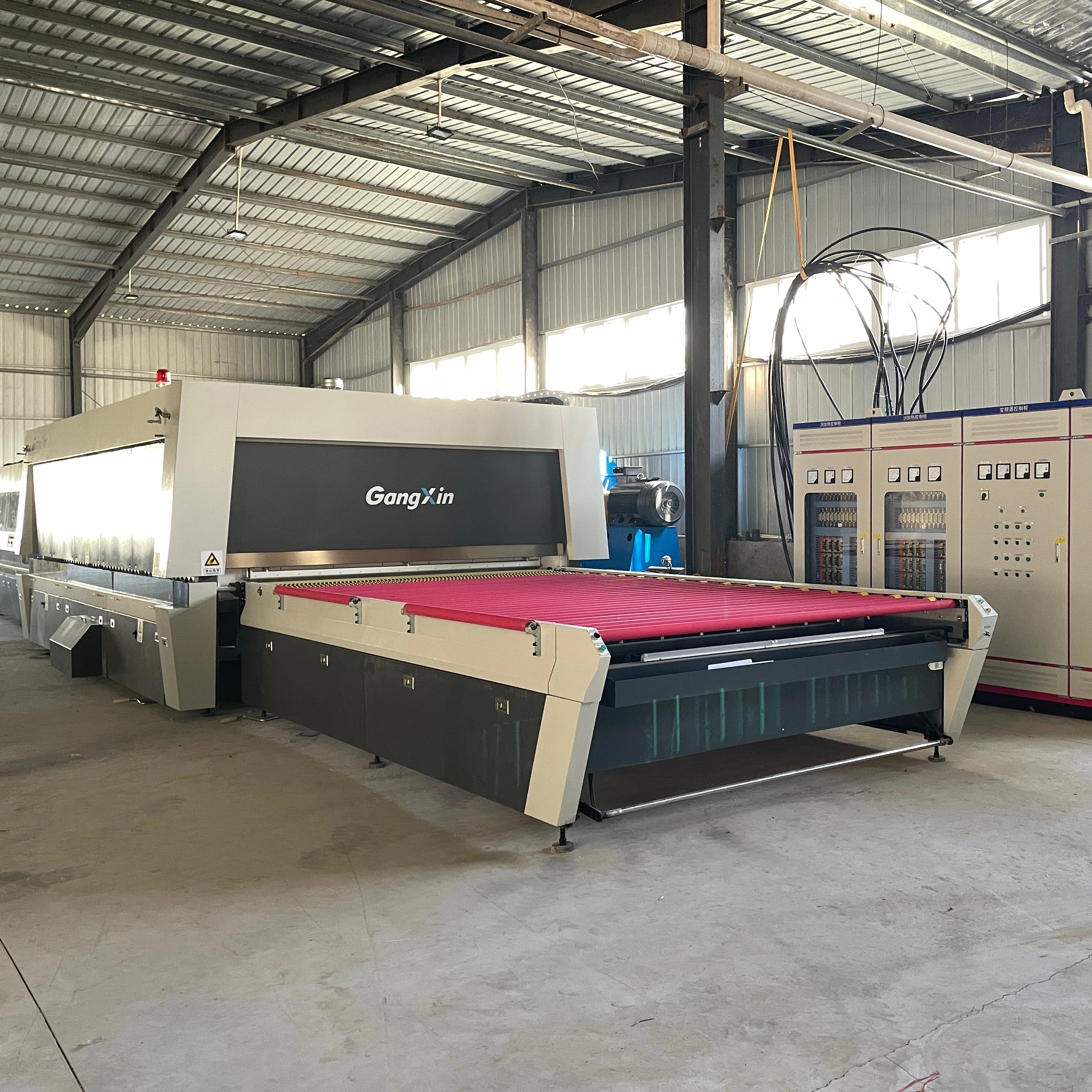 Tempering Machine Glass Make Toughened Glass Horizontal Tempered Competitive Price PLC Auto 75KW