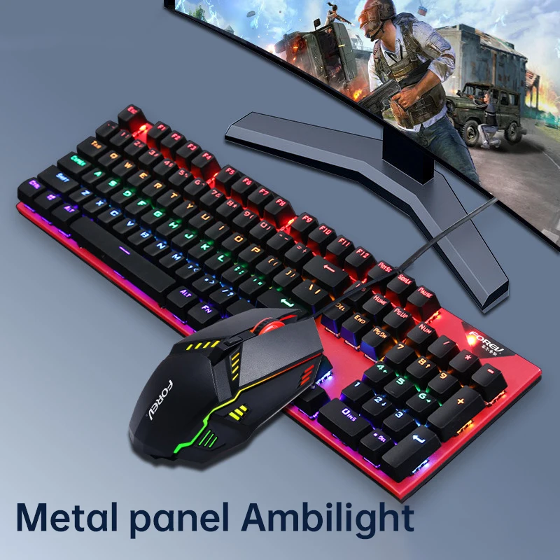 Q609 Mouse And Keyboard With Usb Hub For Mobile Gaming Wired Keyboard And Mouse Set Keyboard Mouse Combo