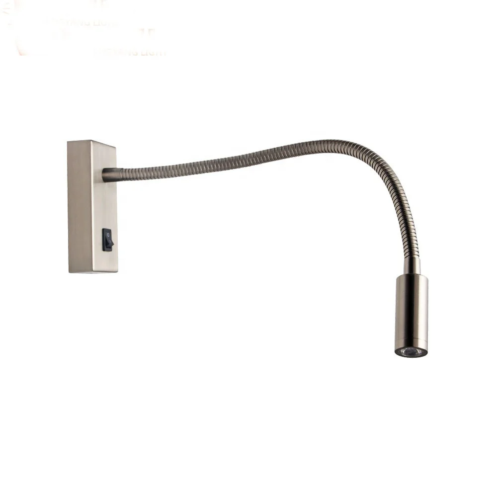 
2019 China factory modern 3W hotel bed side reading light 
