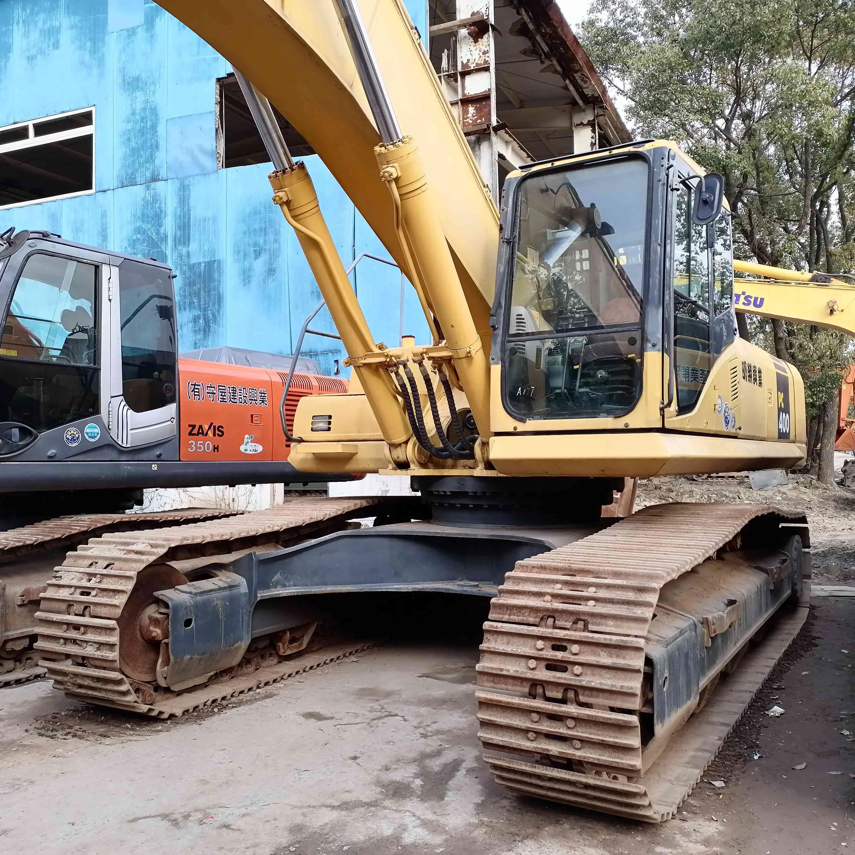 Япония 40 тонный гусеничный экскаватор komatsu pc400-7 ns reinx pc400-6 pc400-8 pc400