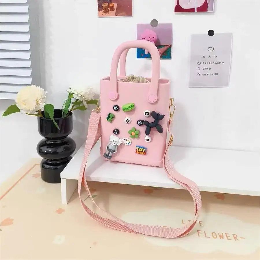 Hot Sale EVA Large Waterproof Washable Durable Open DIY Tote Bag for the Beach Boat Pool Sports Silicone Bogg Bag Charms Bogg Xl