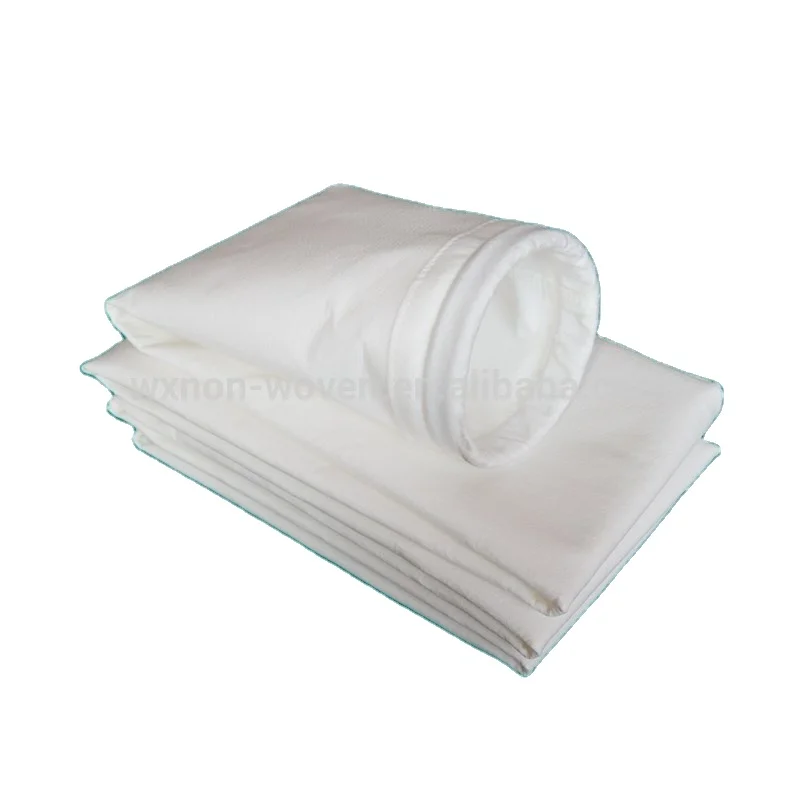 Dust Filter Waterproof & Oil Repellent Polyester Needle Material Fabric Filter Cloth