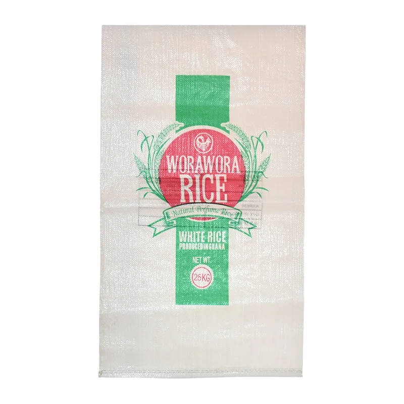 china bag factory barley bag 50kg rice grain wheat flour polywoven sacks