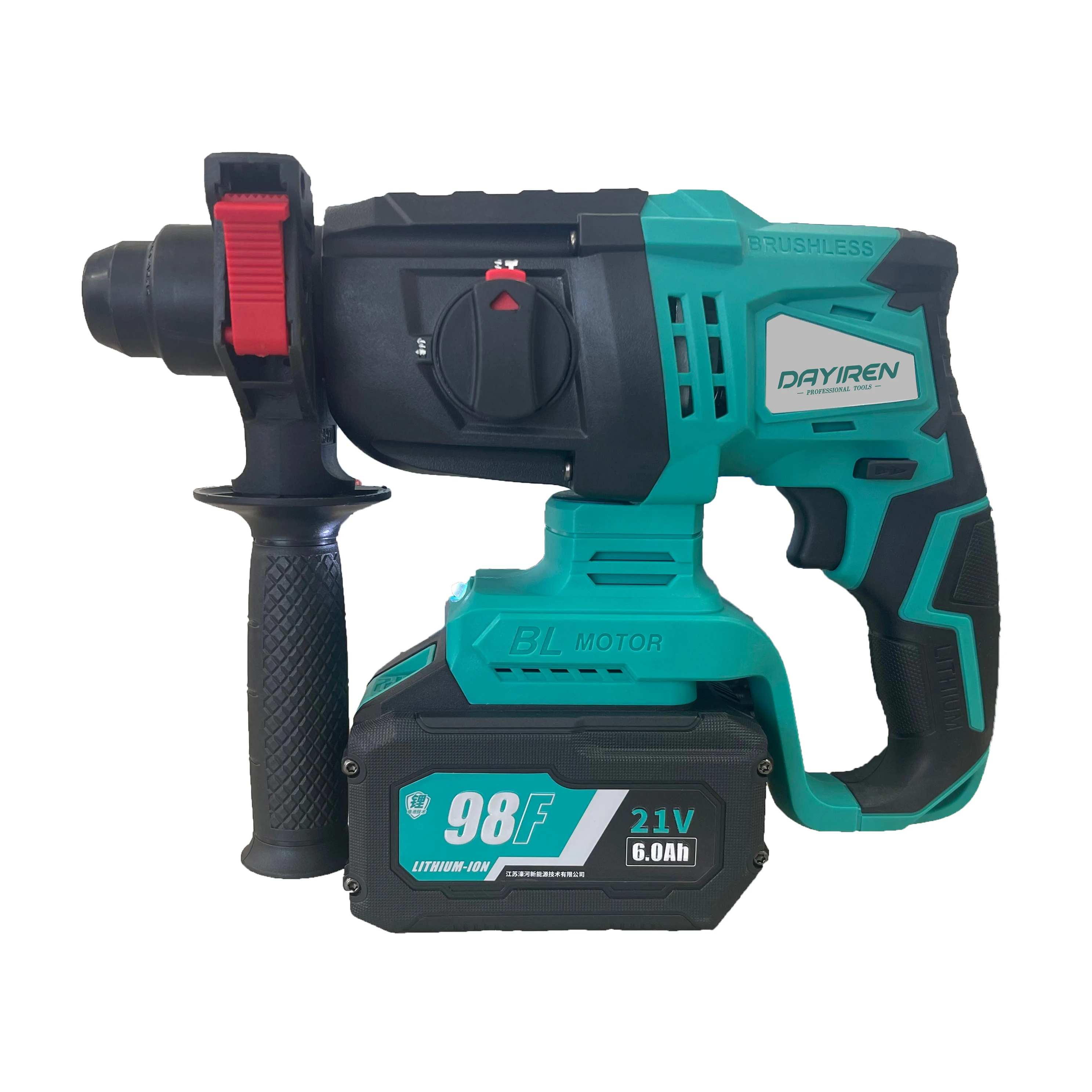 DAYIREN 2.8J 420W power 4500BPM lithium brushless electric jack hammer affordable prices demolition hammer electric hammer