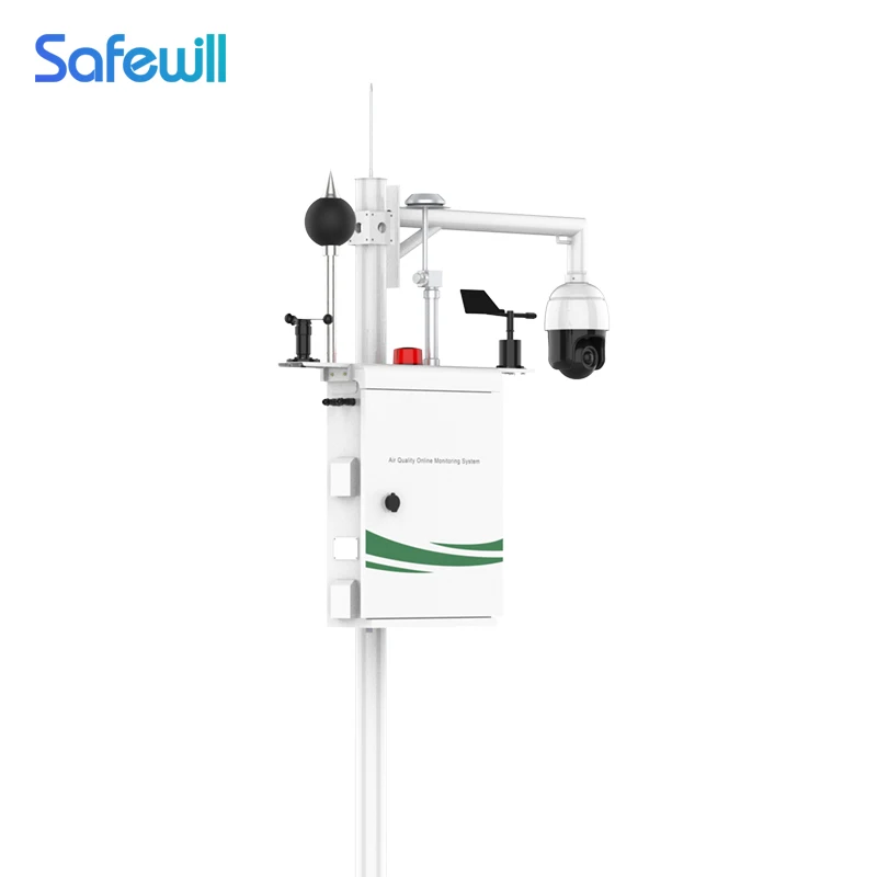 SAFEWILL ES80A-A6 outdoor air pollution online gas analyzers air quality monitor