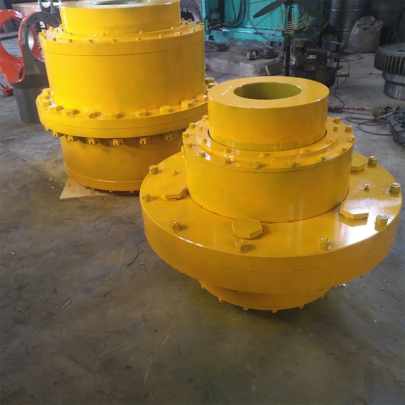 Тяжелое оборудование Нестандартная индивидуальная большая литая стальная муфта Высококачественная Редукторная
