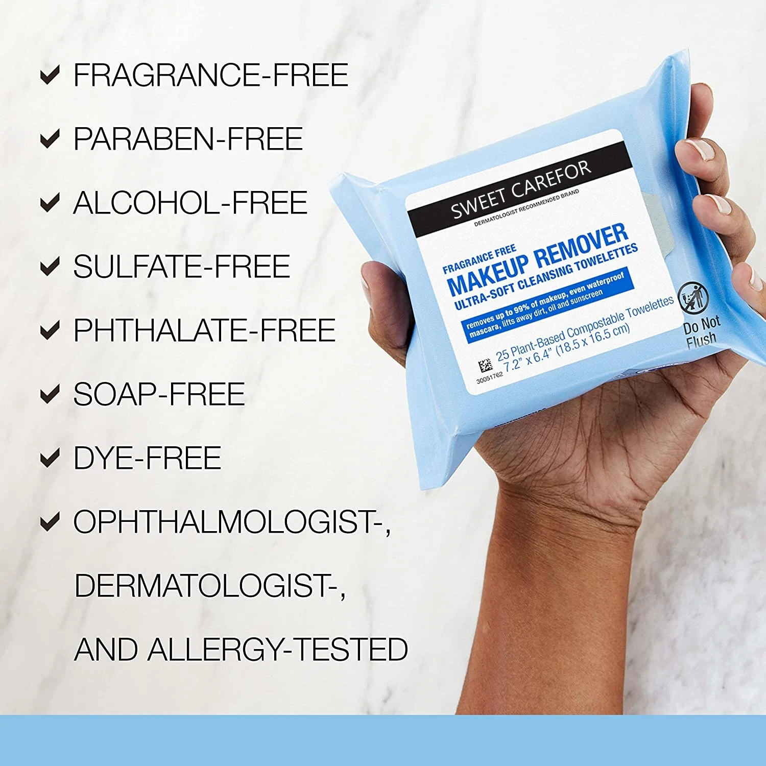 Lady Skin care Products Facial Make Up Removal Cleaning Wet Wipes