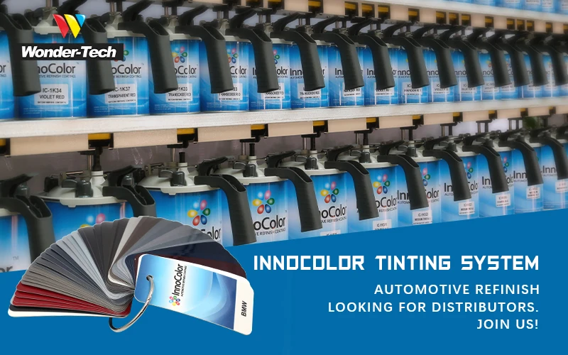 Car Paint Color Match InnoColor Intermixing Acrylic auto Paint System Accurate Color Match Car Paint