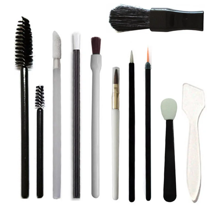 Professional Single and Dual Ends Mascara Brush for Eyelash Eyebrow Tinting Lifting Dyeing Curling