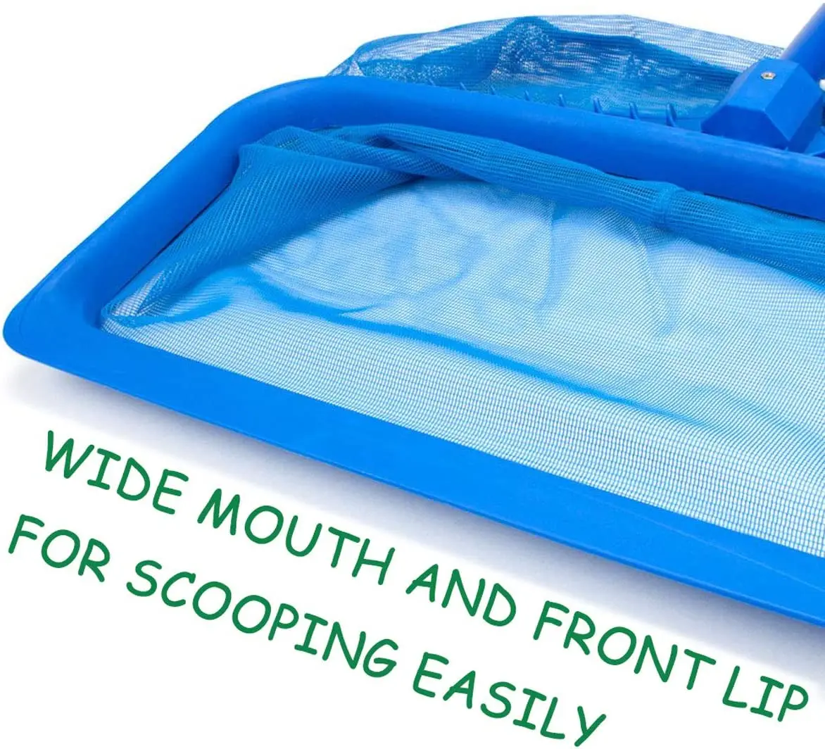Swimming Pool Heavy Duty Leaf Rake heavy duty swimming pool leaf skimmer With Long Wearing Mesh