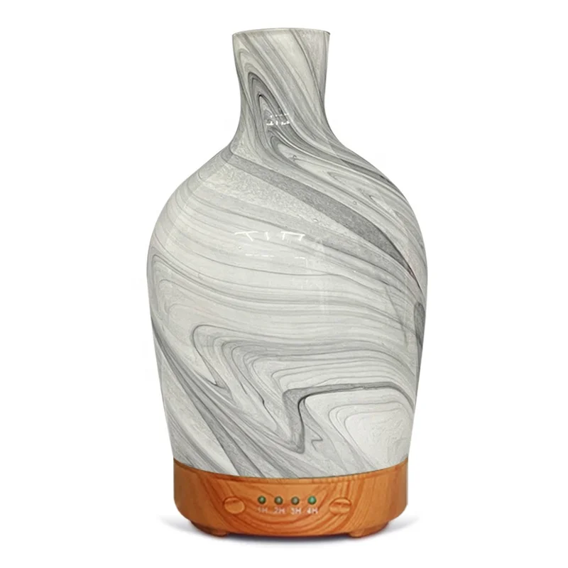 new product ideas 2022 technology plug in fragrance diffuser essential oil  3D glass diffuser magic diamond mist humidifiers