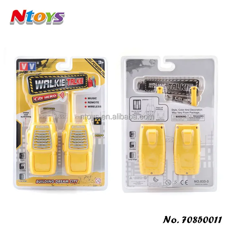2PCS Juguetes Educativos 2 Way Radio Toy Mini Walkie Talkies for Kids