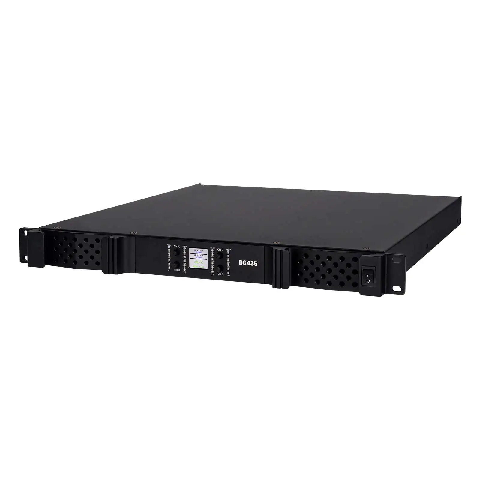 EIF KG422-DSP Class D  4*2200W professional audio power amplifier high power audio system 4 channel digital power amplifier