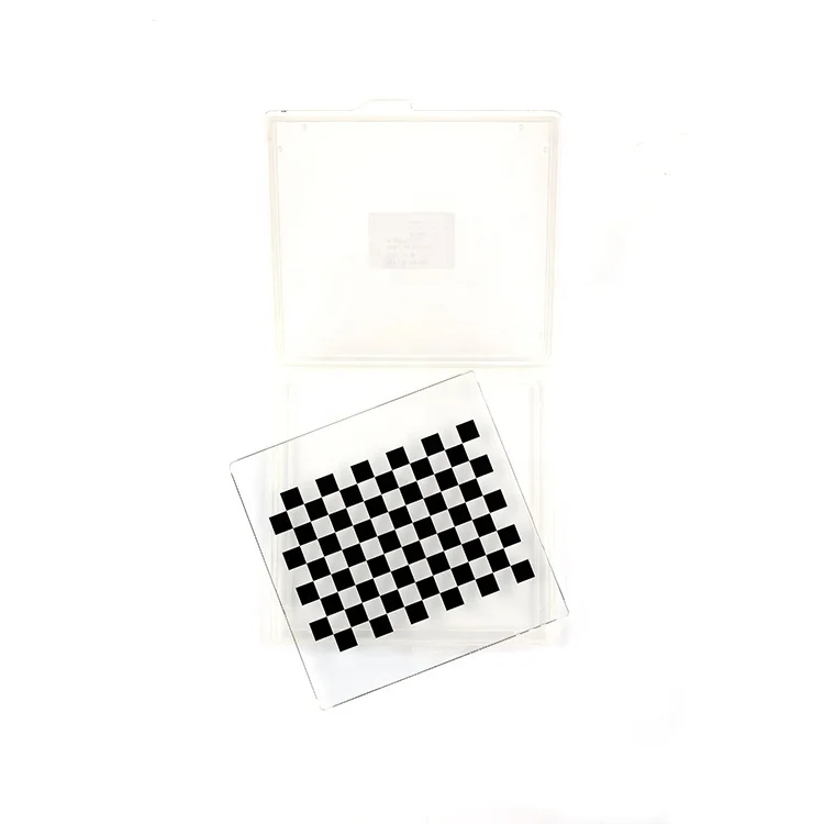 Hot Sale Offer Customized Industrial Image Inspection chrome slide glass calibration